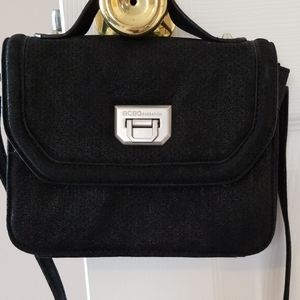 BCBG crossbody handbag - black - like new!